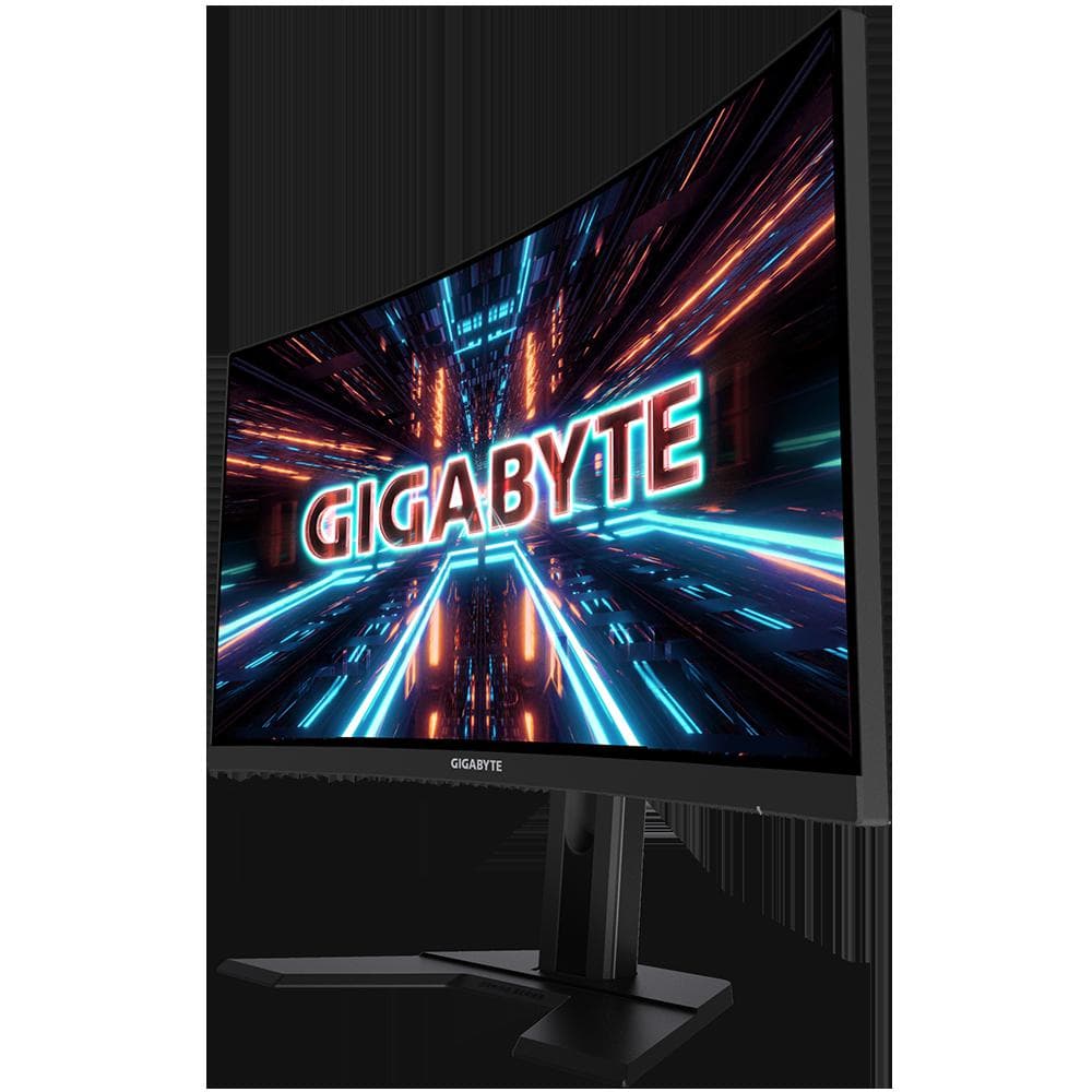 MONITOR Gigabyte 27 inch, Gaming, VA, WQHD (2560 x 1440), Wide | curbat, 250 cd/mp, 1 ms, HDMI | DisplayPort, "G27QC" — miniatură