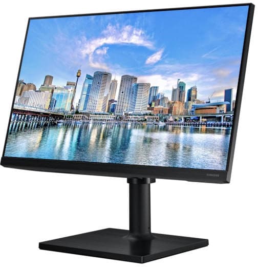 MONITOR Samsung 24 inch, home | office, IPS, Full HD (1920 x 1080), Wide, 250 cd/mp, 5 ms, HDMI | DisplayPort, "LF24T450FQRXEN"