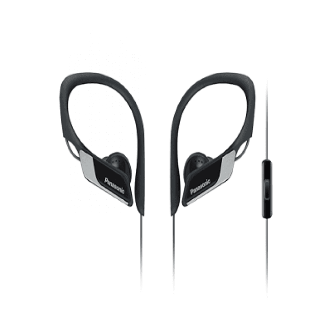 Inner Temple Cord for Less Scratch Noise Frequency Range 10Hz -25kHz Built-In Microphone "RP-HS35ME-K"