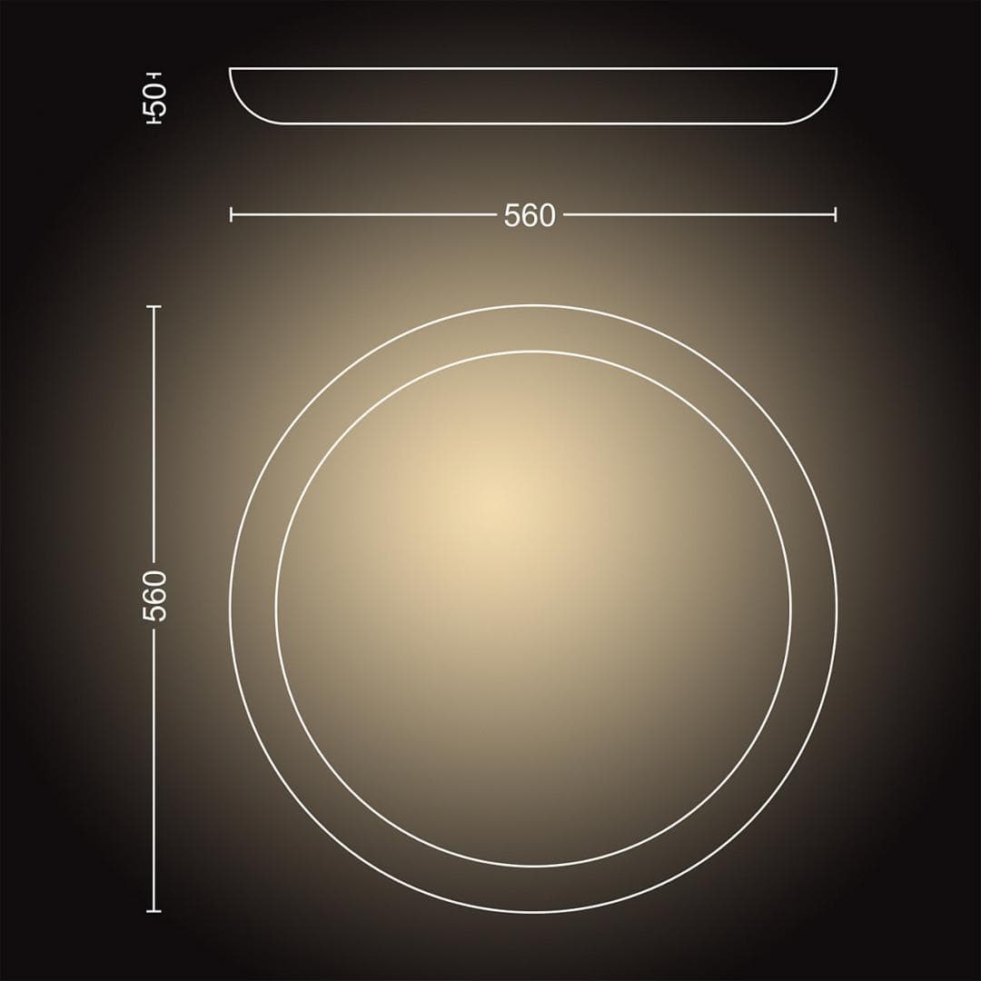OGLINDA LUMINATA ADORE PHILIPS HUE "000008718696175828" — miniatură