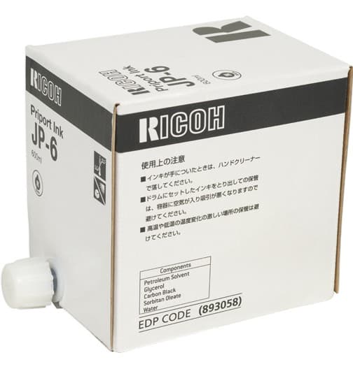 Cartus Cerneala Original RICOH Black, JP1000, pentru DX 2330|2430|JP1050|JP1250|JP1210|JP1010|JP1215, "893058"