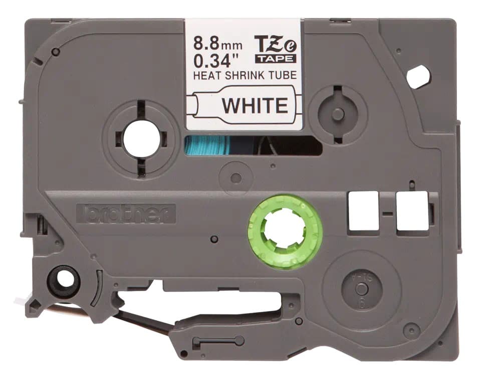 Banda termocontractibila Original Brother Black on White, HSE221, pentru E105|E110|H100|H101|H105|H110|H111|P300|128|200|1000|1010|1090|1100|1120|1130|1160|1170|1180|1190|1200|1230|1280|1290|6100|7100|ST1150, 8.8mm, incl.TV 0 RON, "HSE221"