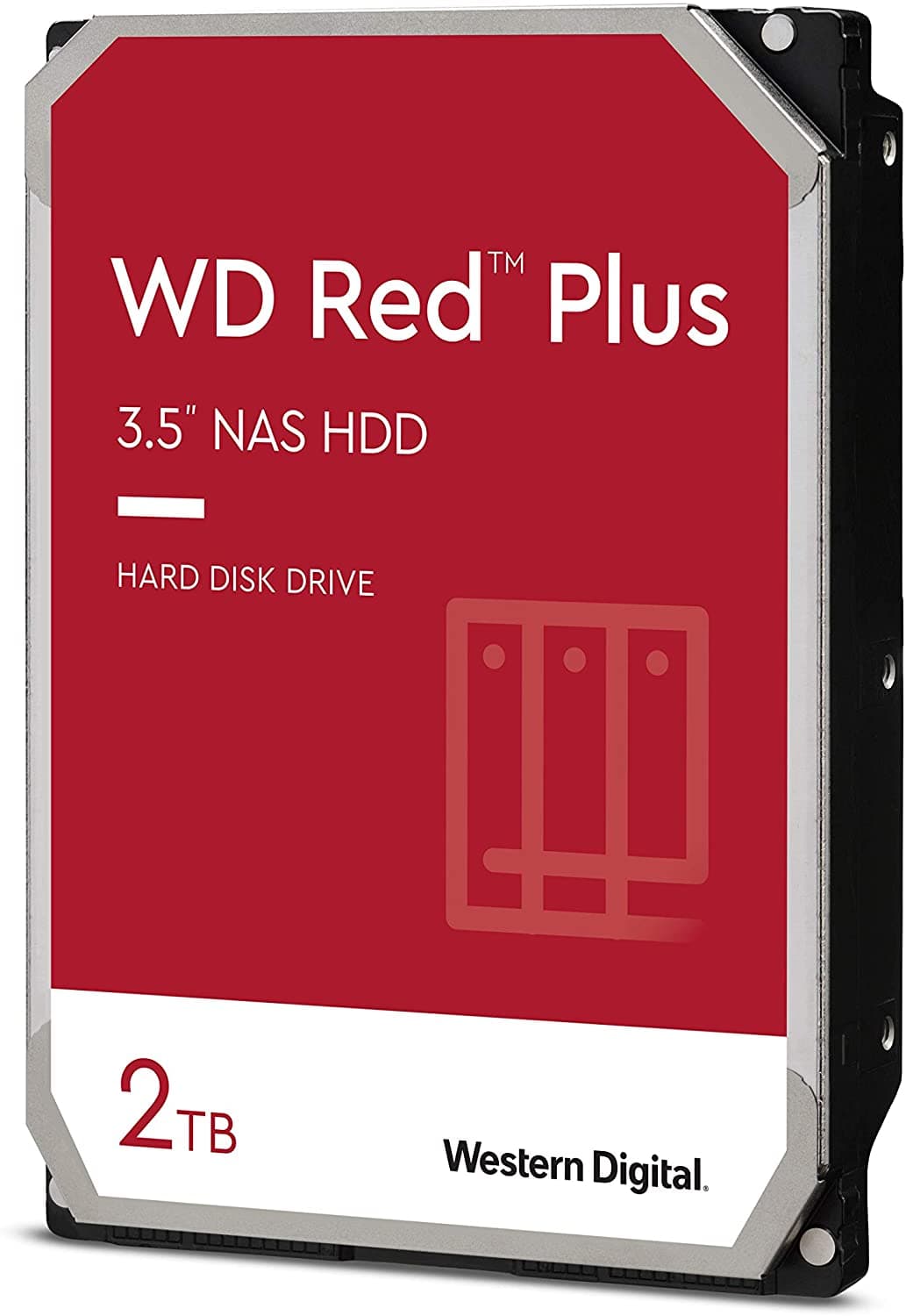 HDD WD 2TB, Red Plus, 5.400 rpm, buffer 128 MB, pt NAS, "WD20EFZX"