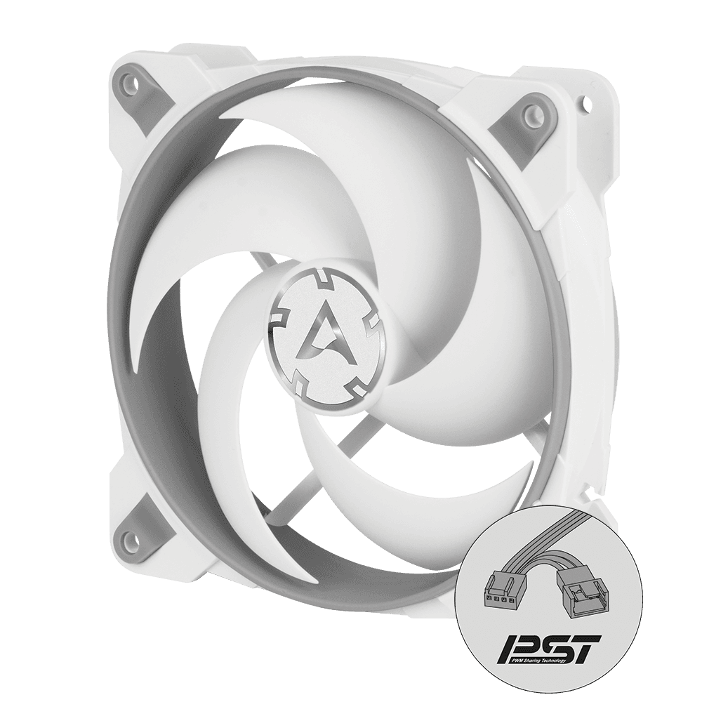 VENTILATOR ARCTIC PC, BIONIX P120, 120x120x25mm, w/ PWM & cablu PST, high static pressure, Grey/White, "ACFAN00167A"