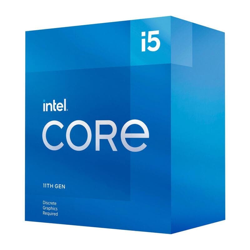 CPU INTEL i5-11400F, skt LGA 1200, Core i5, frecventa 2.6 GHz, turbo 4.4 GHz, 6 nuclee, putere 65 W, "BX8070811400F"