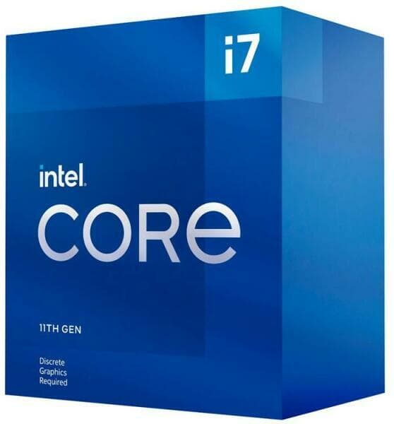 CPU INTEL i7-11700F, skt LGA 1200, Core i7, frecventa 2.5 GHz, turbo 4.9 GHz, 8 nuclee, putere 65 W, "BX8070811700FSRKNR"