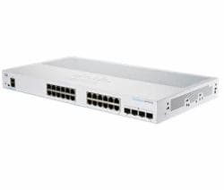 SWITCH CISCO, Gigabit x 24, SFP x 4, managed, rackabil, "CBS250-24T-4G-EU"