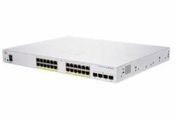 SWITCH CISCO, Gigabit x 24, SFP x 4, managed, rackabil, "CBS350-24P-4G-EU"