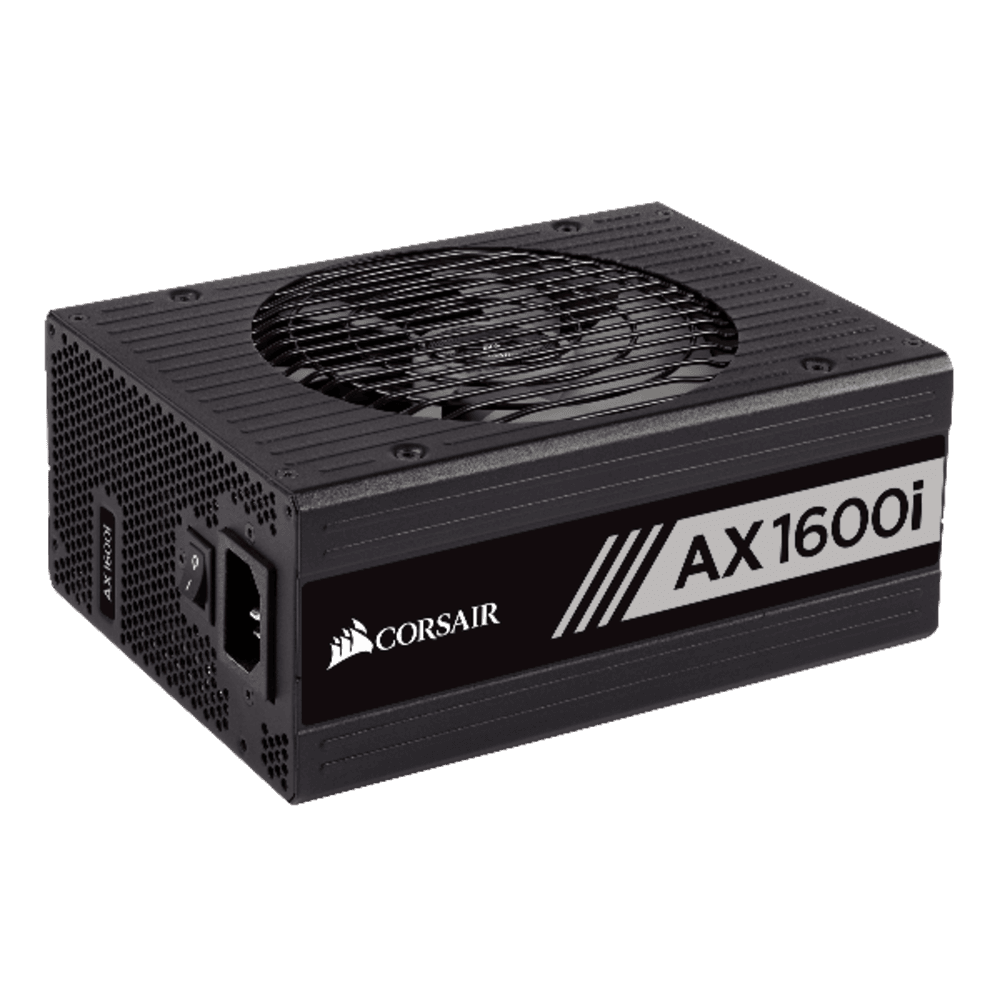 SURSA CORSAIR, 1600 W, "AX1600i" modulara, ATX 12V, 140 mmx1, 80 Plus Ti, MB 20+4 pinx1, CPU 4+4 pinx2, PCI-E 6+2 pinx8, SATAx5, MOLEX 4-pinx3, Floppy 4-pinx2, "CP-9020087-EU" — miniatură