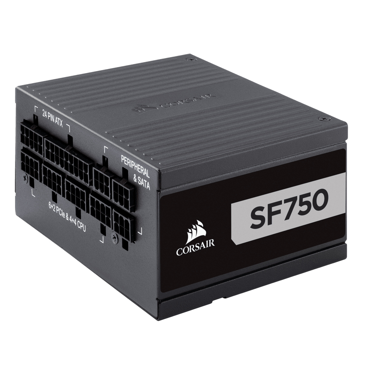 SURSA CORSAIR, 750 W, "SF750" modulara, ATX 12V V2.92, fan 92 mm x 1, 80 Plus Platinum, MB 20+4 pin x 1, CPU 4+4 pinx2, PCI-E 6+2 pinx4, SATA x 8, MOLEX 4-pinx3, "CP-9020186-EU"