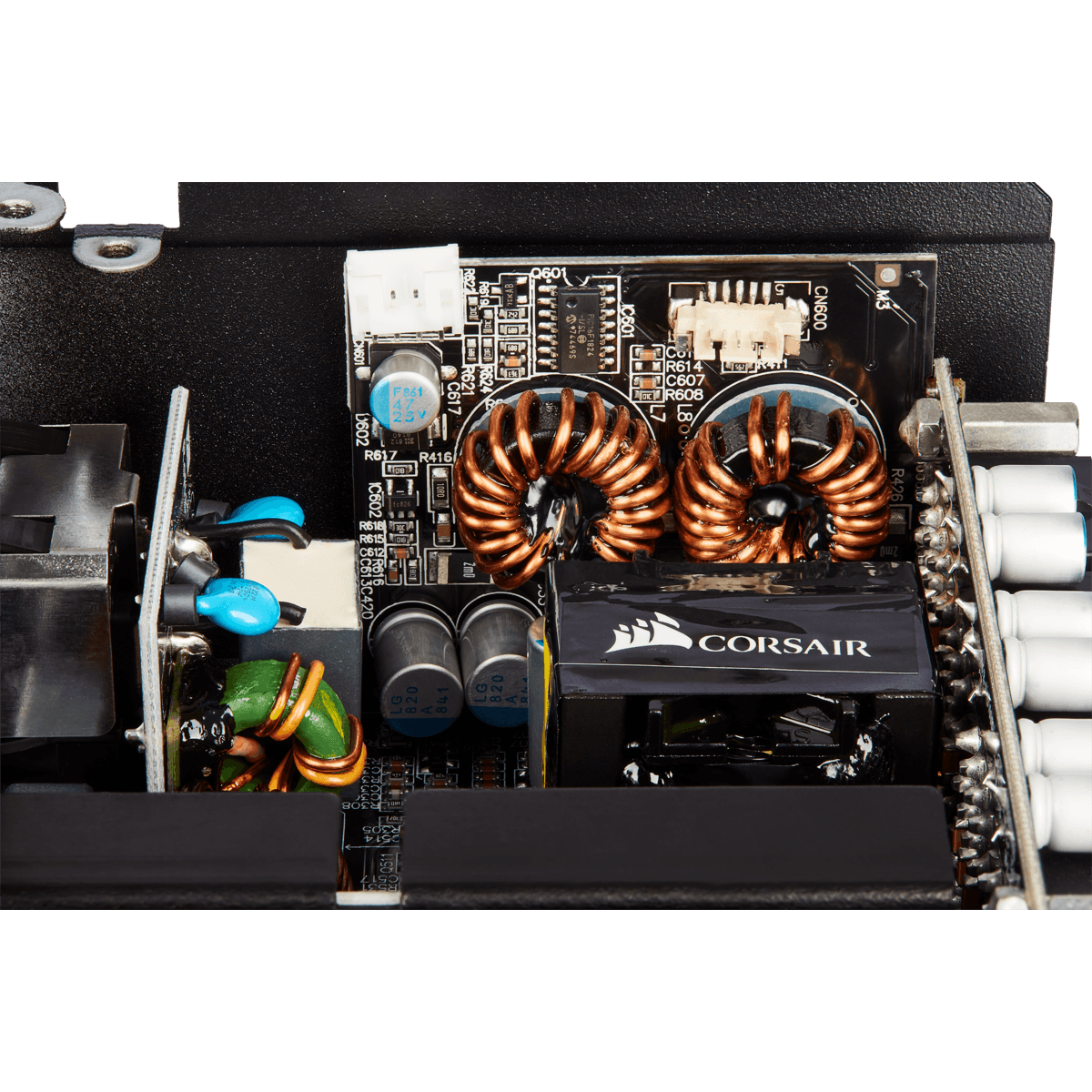 SURSA CORSAIR, 750 W, "SF750" modulara, ATX 12V V2.92, fan 92 mm x 1, 80 Plus Platinum, MB 20+4 pin x 1, CPU 4+4 pinx2, PCI-E 6+2 pinx4, SATA x 8, MOLEX 4-pinx3, "CP-9020186-EU" — miniatură