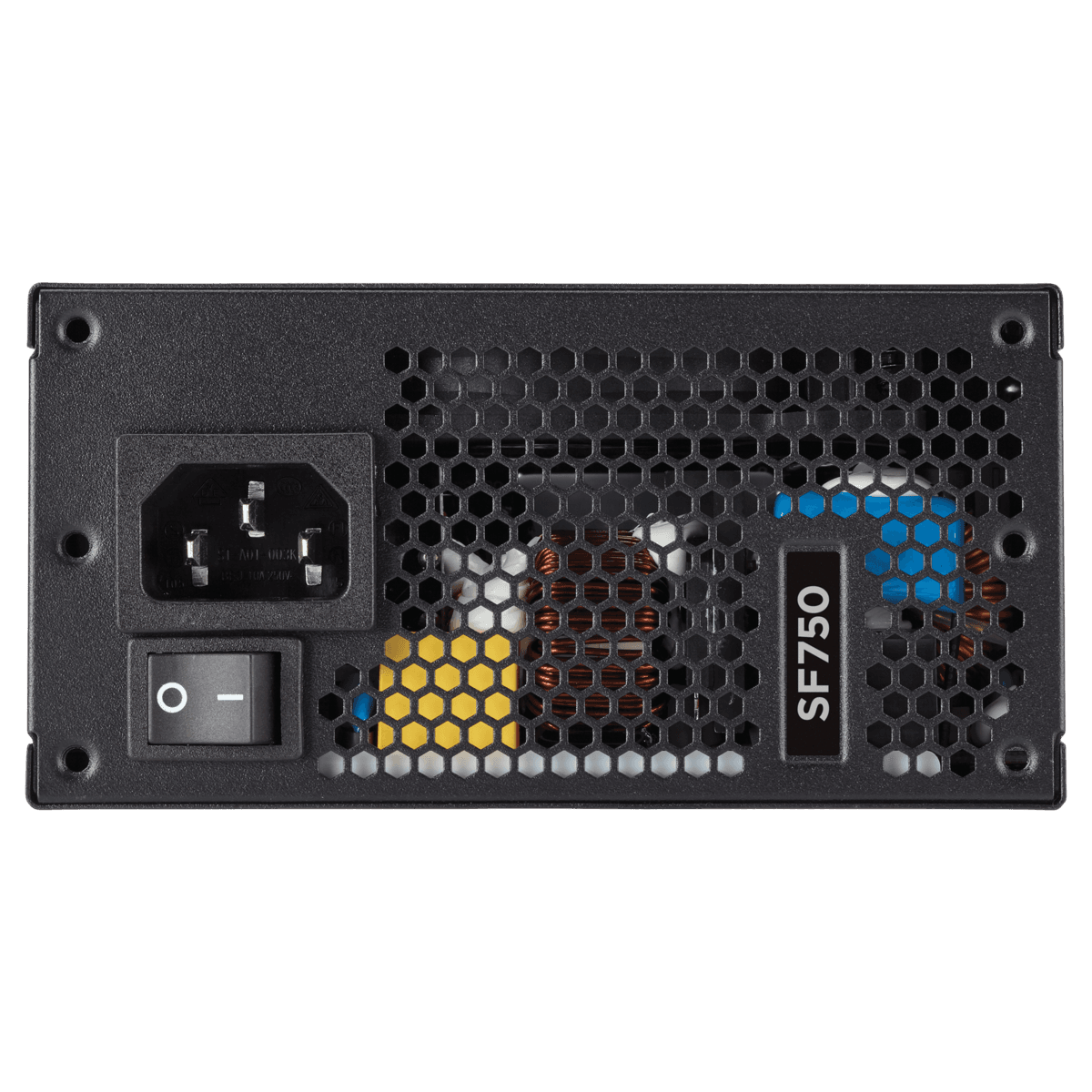 SURSA CORSAIR, 750 W, "SF750" modulara, ATX 12V V2.92, fan 92 mm x 1, 80 Plus Platinum, MB 20+4 pin x 1, CPU 4+4 pinx2, PCI-E 6+2 pinx4, SATA x 8, MOLEX 4-pinx3, "CP-9020186-EU" — miniatură
