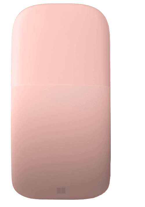 MOUSE MICROSOFT ARC TOUCH SOFT PINK "ELG-00038" — miniatură