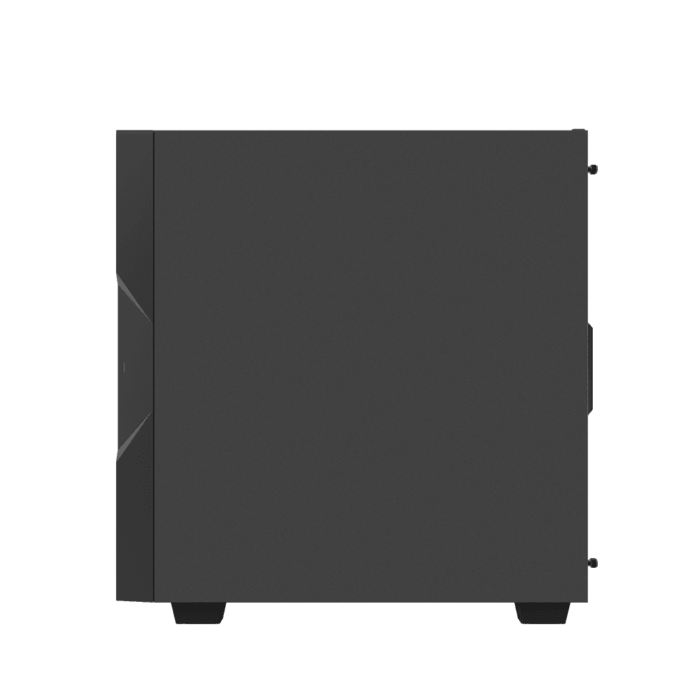 CARCASA GIGABYTE Middle Tower, ATX, "C300 Glass", fara sursa, sticla securizata, fan x 2, USB 3.1 gen 2 Type-C x 1, USB 3.0 x 3, mesh pt. filtrare praf, negru, "GB-AC300G" — miniatură