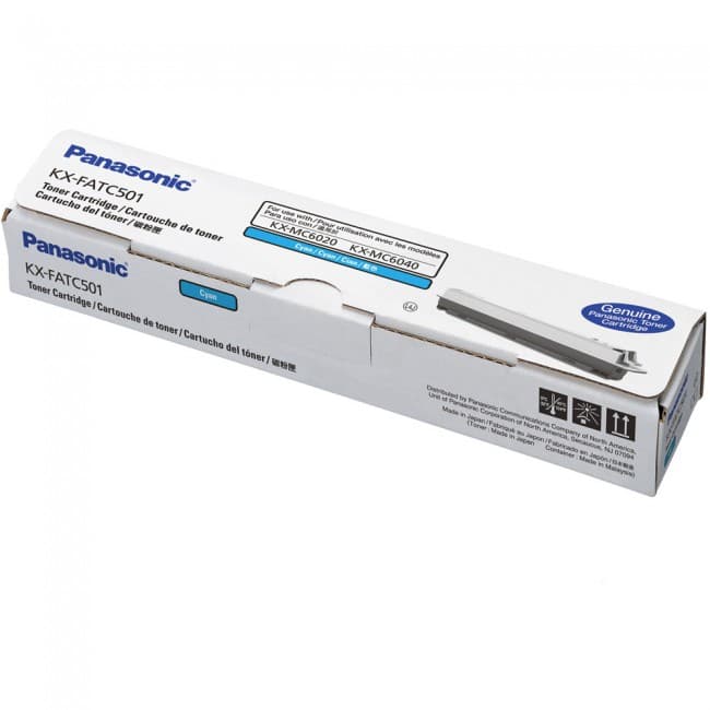 Toner Original Panasonic Cyan, KX-FATC501E, pentru KX-MC6020, 2K, "KX-FATC501E"