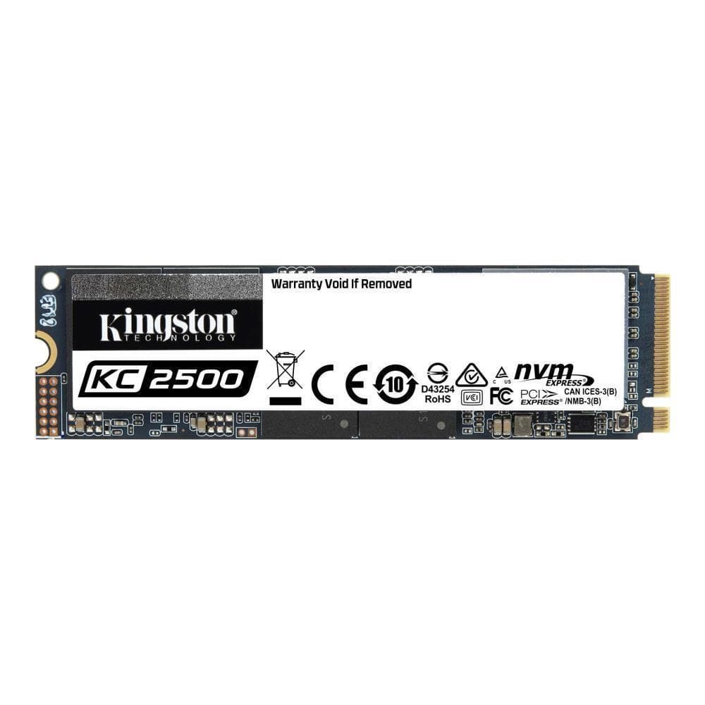 SSD KINGSTON KC2500, 2TB, M.2, PCIe Gen3.0 x4, 3D TLC Nand, R/W: 3500/2900 MB/s, "SKC2500M8/2000G"