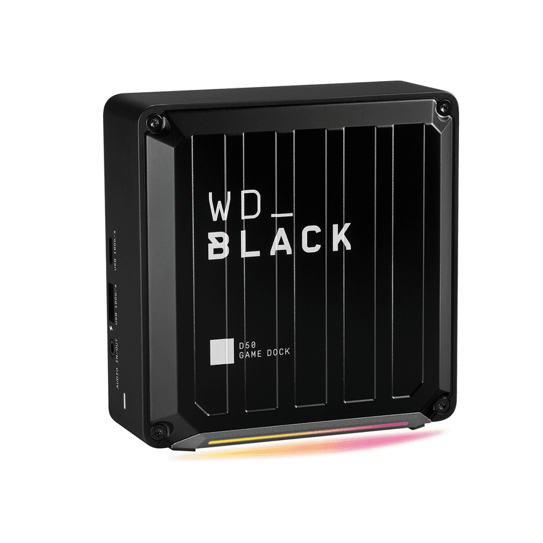 WD_BLACKTM D50 Game Dock 0TB "WDBA3U0000NBK-EESN"