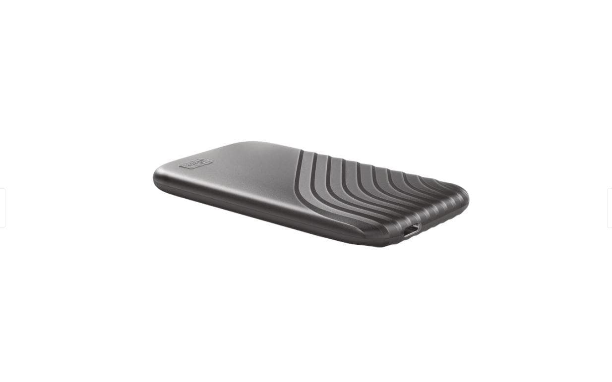 SSD. extern WD MY PASSPORT, 1TB, USB 3.2 Type-C, R/W: 1050/1000 MB/s, gri, "WDBAGF0010BGY-WESN"