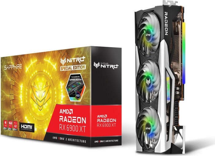 PLACA VIDEO SAPPHIRE "NITRO+ AMD Radeon RX 6900 XT SE", 16 GB GDDR6 256 biti, PCI Express 4.0 x 16, HDMI DisplayPort x 3, sistem racire aer, "11308-03-20G"
