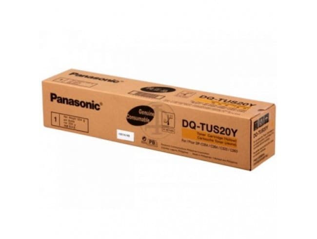 Toner Original Panasonic Yellow, DQ-TUS20Y-PB, pentru DP-C354|264, 20K, "DQ-TUS20Y-PB"