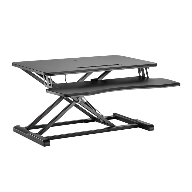 STAND de birou LOGILINK, pt 1 TV/monitor plat, curbat, diag. max nu e cazul, verticala, suport tastatura, max 15 Kg, "EO0033"