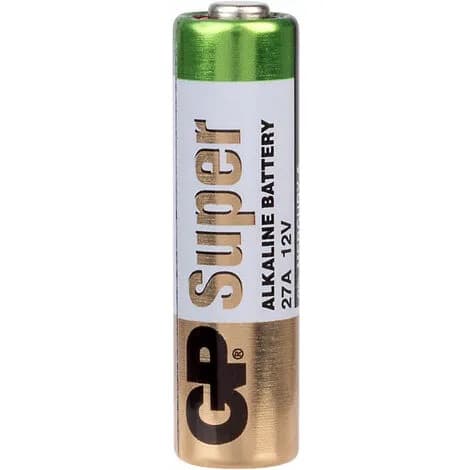 Baterie GP Batteries, Super Alcalina (27A) 12V alcalina, blister 1 buc. "GP27AF-2C1" "GPPBA27AF000" - 29820 — miniatură