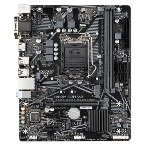 PLACA de BAZA Gigabyte "H410M S2H V2", skt LGA 1200, mATX, Intel H470, 2 x DDR4, max. 64 GB, 4 x SATA, 1 x M.2, 7.1, "H410M S2H V2"