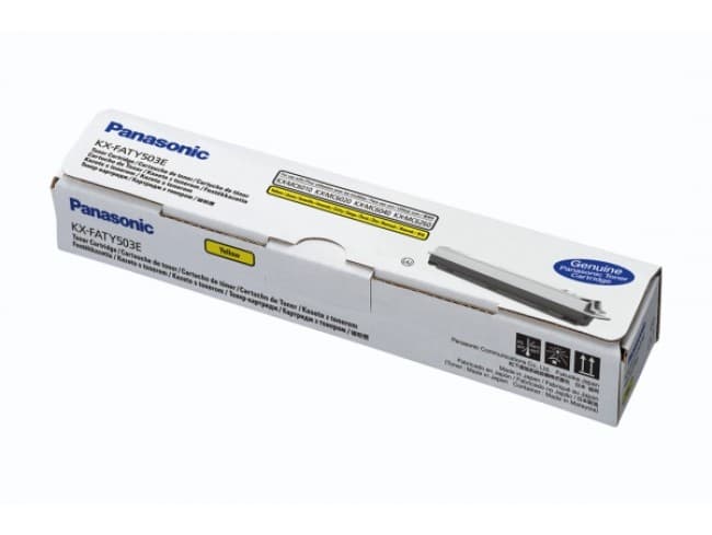 Toner Original Panasonic Yellow, KX-FATY503E, pentru KX-MC6020, 2K, "KX-FATY503E"