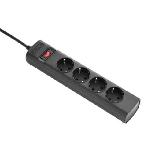 PROTECTOR POWER SURGE 4 OUTL./IEC C14 PZ42I-GR APC, "PZ42I-GR"
