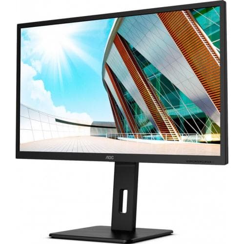 MONITOR AOC 28 inch, home | office, IPS, 4K UHD (3840 x 2160), Wide, 300 cd/mp, 4 ms, HDMI | DisplayPort, "U28P2A" — miniatură