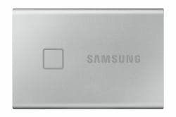 SSD. extern SAMSUNG T7 TOUCH, 1TB, USB 3.2 Type-C, R/W: 1050/1000 MB/s, argintiu, "MU-PC1T0S/WW"