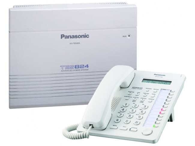 Centrala telefonica KX-TES824CE(6/16) si telefon proprietar KX-AT7730NE Panasonic "pack.1-TES"