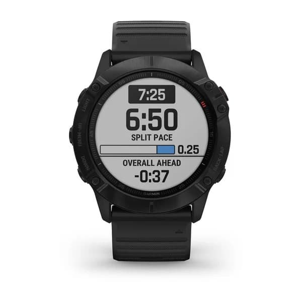fenix 6X PRO Slate Gray w/Black Band Gls "010-02157-01" — miniatură
