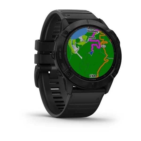 fenix 6X PRO Slate Gray w/Black Band Gls "010-02157-01" — miniatură