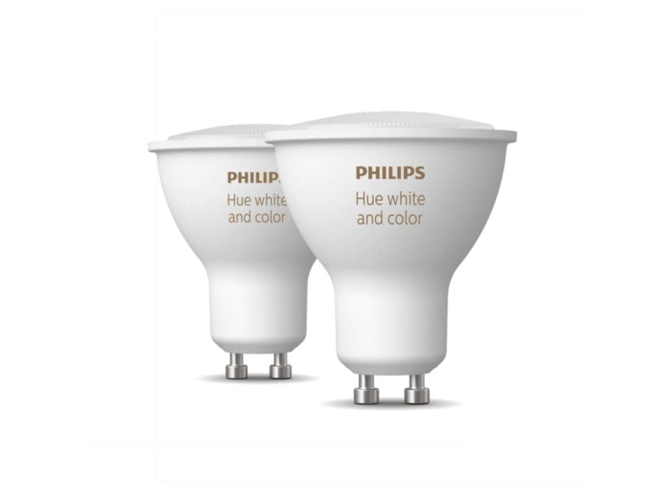 SET 2 SPOTURI incastrate smart LED Philips, soclu GU10, putere 5.7W, forma spot, lumina multicolora, alimentare 220 - 240 V, "000008718699629250" — miniatură
