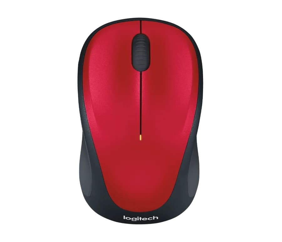 LOGITECH Wireless Mouse M235 - EMEA - RED "910-002496"