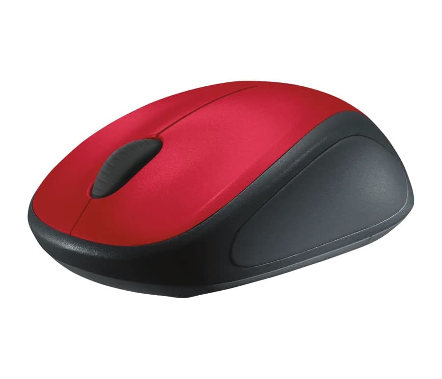 LOGITECH Wireless Mouse M235 - EMEA - RED "910-002496" — miniatură