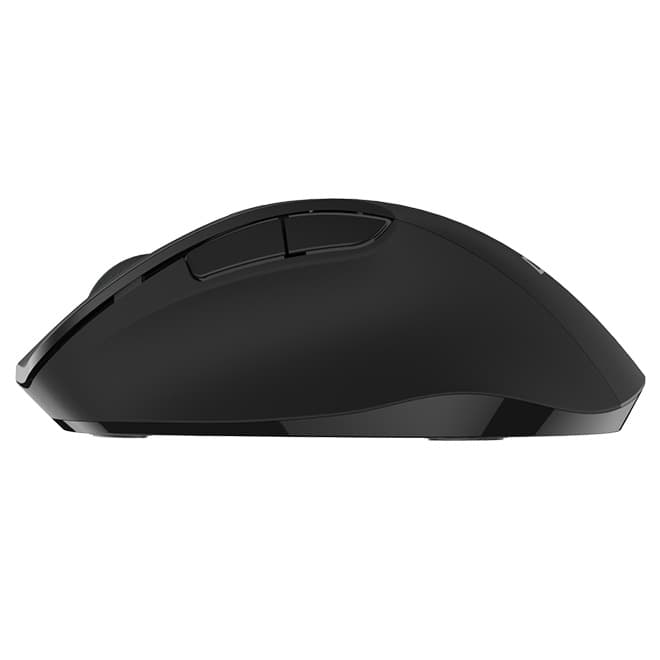 MOUSE DELUX, PC sau NB, wireless, 2.4GHz, optic, 1600 dpi, butoane/scroll 6/1, negru, "M517GX" — miniatură