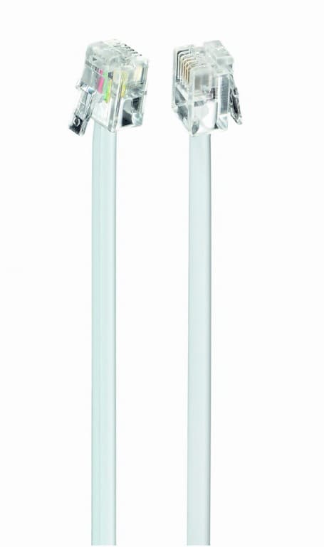 CABLU TELEFONIC GEMBIRD 6P4C, 3m, "TC6P4C-3M"