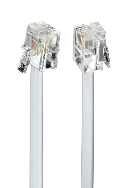 CABLU TELEFONIC GEMBIRD 6P4C, 3m, "TC6P4C-3M" — miniatură