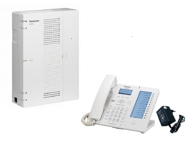 Centrala telefonica Hybrid IP KX-HTS32CE (4/8), Telefon SIP KX-HDV230 Panasonic si alimentator KX-A424 "pack.2-HTS"