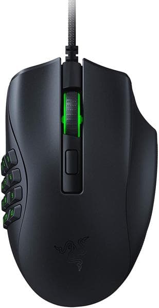 Razer Naga X Wired MMO Gaming Mouse, "RZ01-03590100-R3M1"