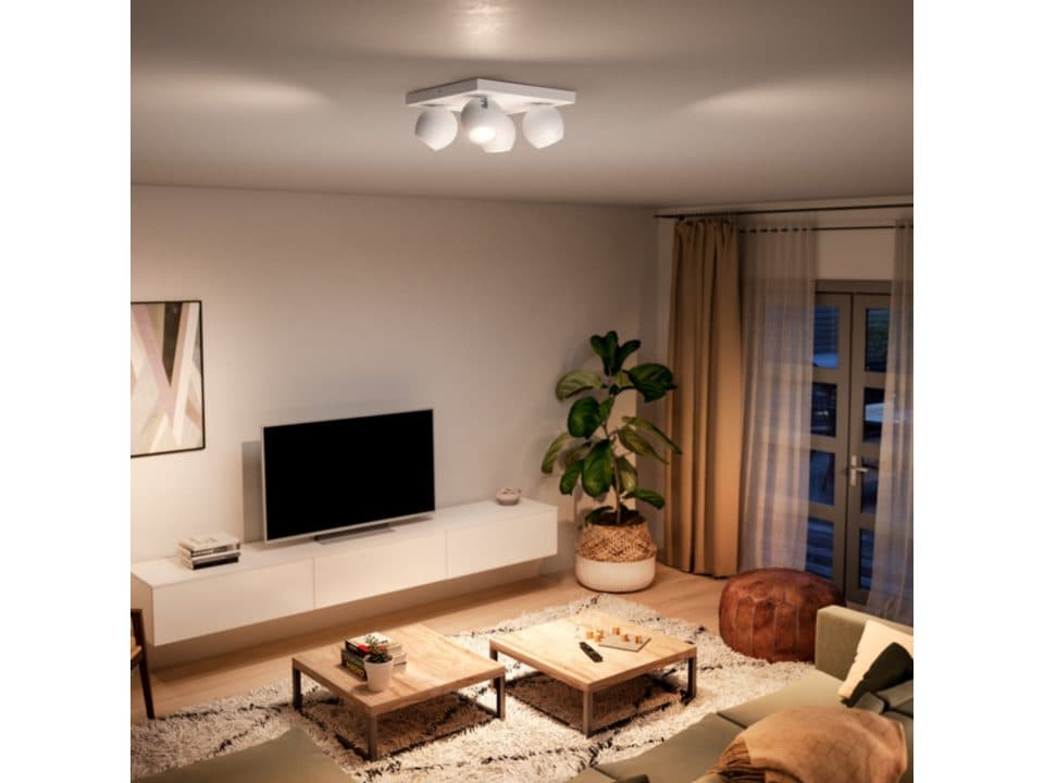 SPOT LED 4X GU10 PHILIPS HUE BUCKRAM "000008718696175675" — miniatură