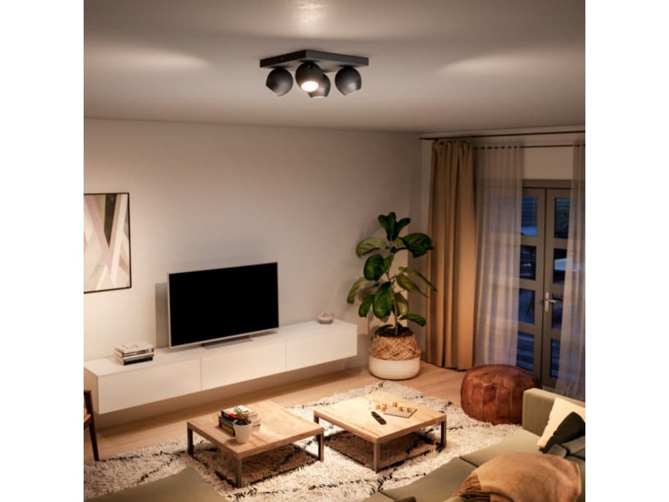 SPOT LED 4X GU10 PHILIPS HUE BUCKRAM "000008718696175699" — miniatură