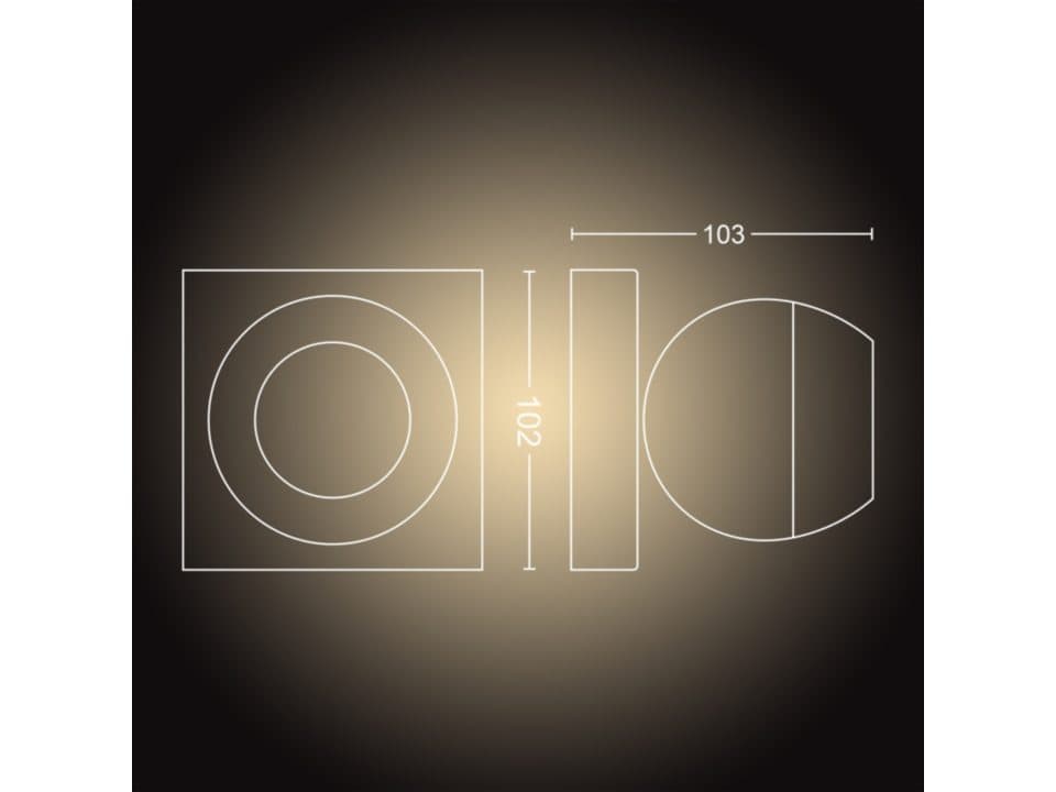 SPOT LED GU10 PHILIPS HUE BUCKRAM "000008718696175712" — miniatură