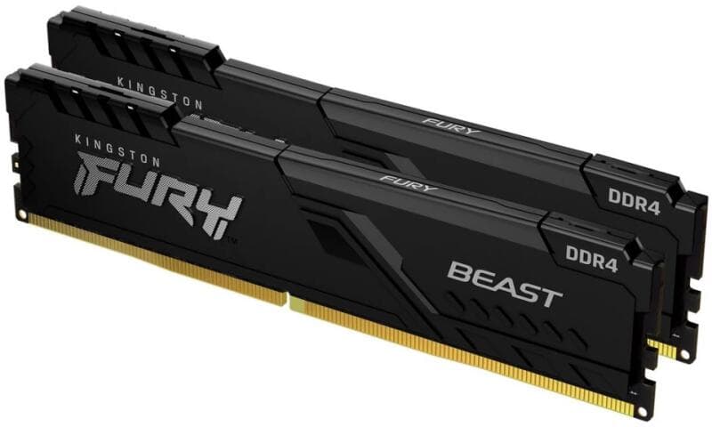 Memorie DDR Kingston - gaming DDR4 32 GB, frecventa 2666 MHz, 16 GB x 2 module, radiator, "KF426C16BB1K2/32"