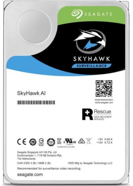 HDD SEAGATE 16TB, SkyHawk, 7.200 rpm, buffer 256 MB, pt supraveghere, "ST16000VE002"