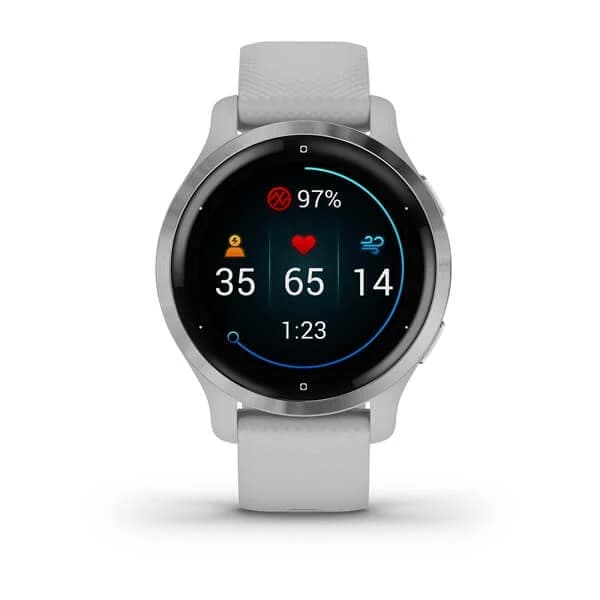 Garmin Venu 2S GPS Wi-Fi Mist Grey + Pas, "010-02429-12" — miniatură