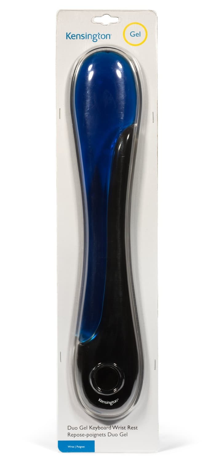 SUPORT ERGONOMIC KENSINGTON, Suport pt. incheietura mainii, cu gel, albastru/negru, "62397" — miniatură