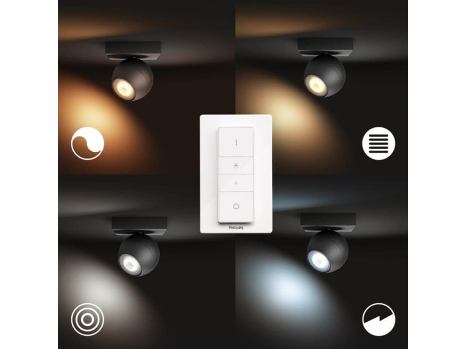 Spot luminos Philips Buckram Hue, ZigBee "000008718696175743" — miniatură